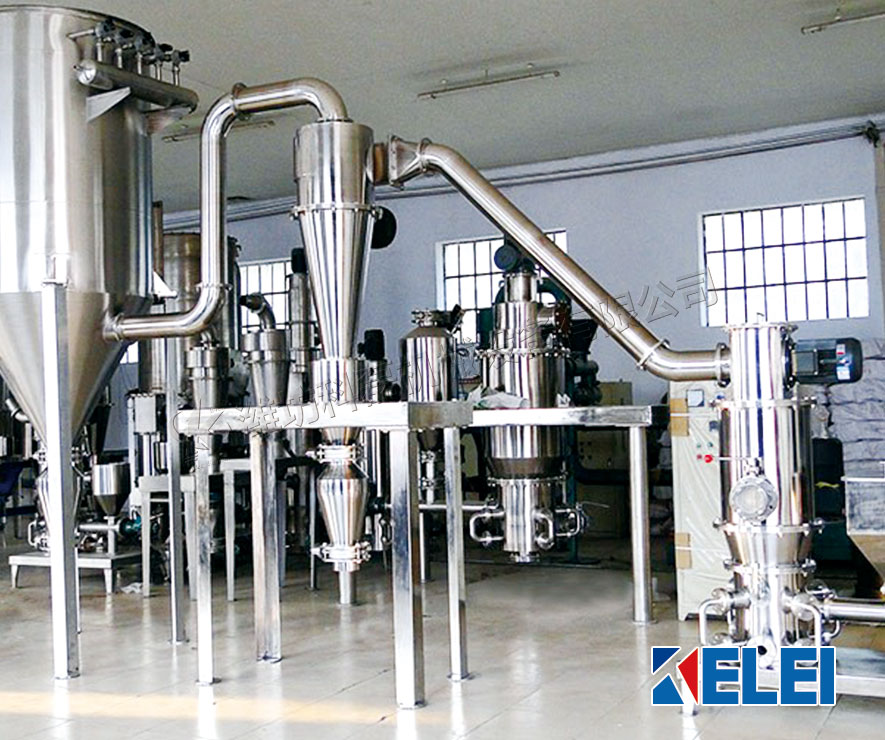 KQW流化床氣流粉碎機